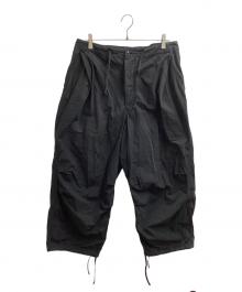 HAVERSACK（ハバーサック）の古着「COTTON NYLON RIP STOP Pants」｜ブラック