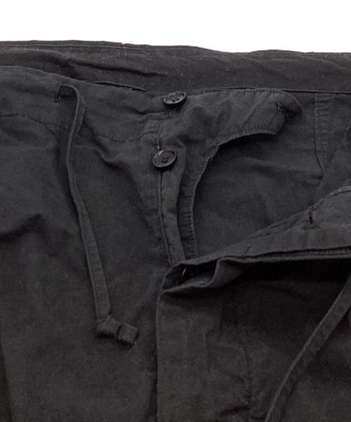 HAVERSACK（ハバーサック）HAVERSACK　 (ハバーサック) COTTON NYLON RIP STOP Pants ブラック サイズ:Lの古着・服飾アイテム