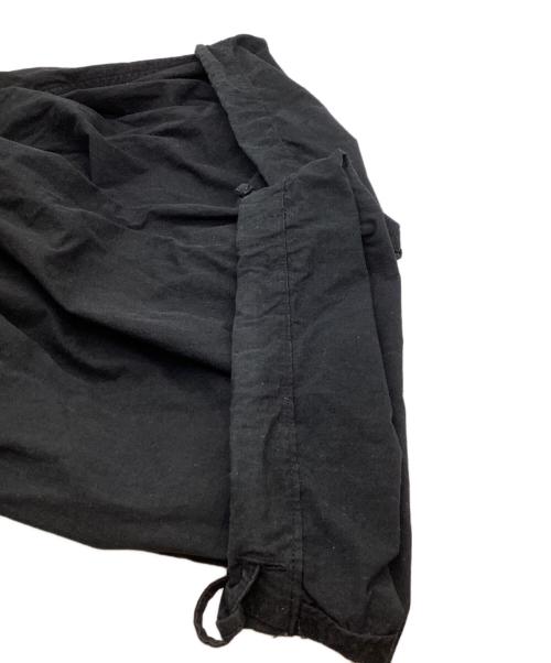 HAVERSACK（ハバーサック）HAVERSACK　 (ハバーサック) COTTON NYLON RIP STOP Pants ブラック サイズ:Lの古着・服飾アイテム