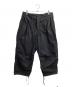 HAVERSACK　（ハバーサック）の古着「COTTON NYLON RIP STOP Pants」｜ブラック