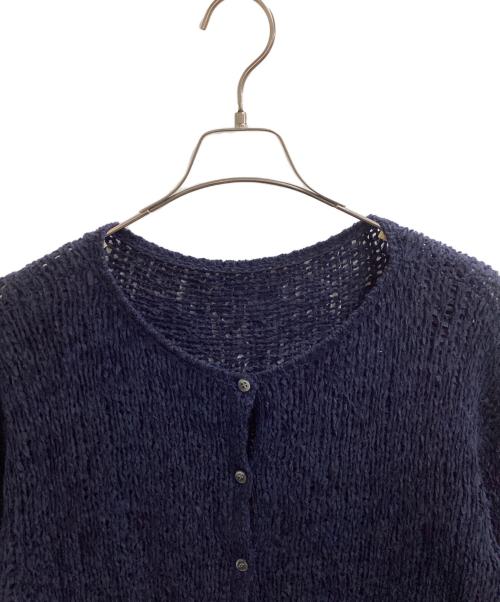 Plage（プラージュ）Plage (プラージュ) 26SS Fringe yarn カーディガン ネイビー サイズ:表記無しの古着・服飾アイテム