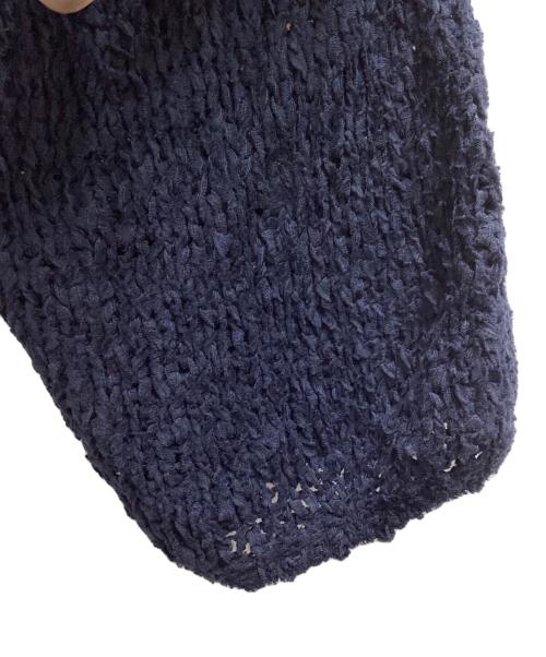 Plage（プラージュ）Plage (プラージュ) 26SS Fringe yarn カーディガン ネイビー サイズ:表記無しの古着・服飾アイテム