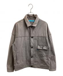 MUZE（ミューズ）の古着「CORDURA NYLON 1st TYPE JACKET」｜グレー