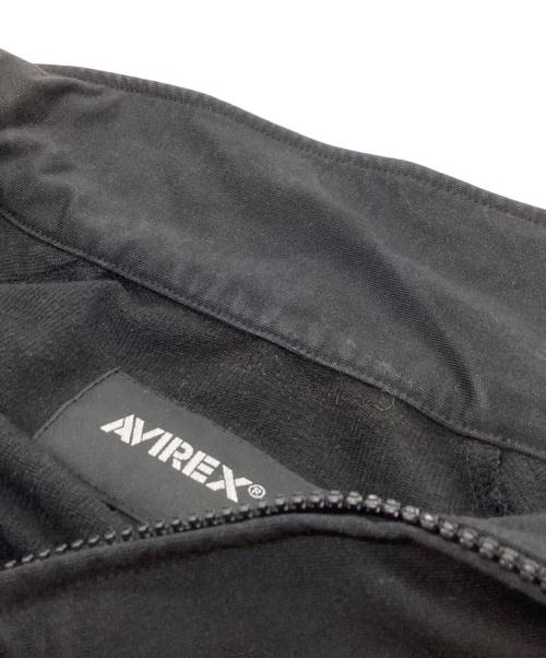 AVIREX（アヴィレックス）AVIREX (アヴィレックス) トラックジャケット ブラック サイズ:XLの古着・服飾アイテム