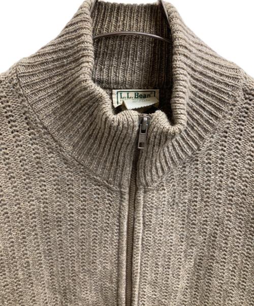 L.L.Bean（エルエルビーン）L.L.Bean (エルエルビーン) 80s ドライバーズニット  / USA製 ベージュ サイズ:Mの古着・服飾アイテム