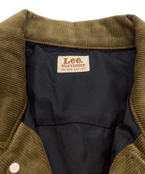 LEE（リー）LEE (リー) PILGRIM (ピルグリム) ブリティッシュニードルコーデュロイ / LB0502 グリーン サイズ:40の古着・服飾アイテム