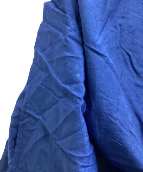 Y's（ワイズ）Y's (ワイズ) シルクリネン混 レーヨンオールインワン ブルー サイズ:表記なしの古着・服飾アイテム