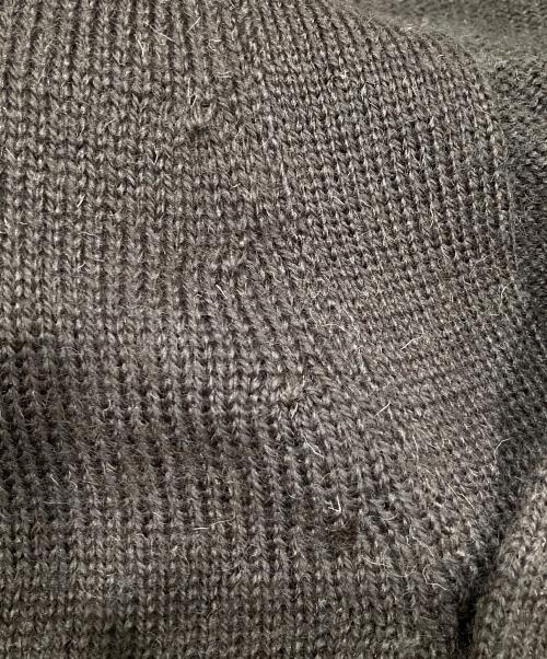 COMME des GARCONS HOMME（コムデギャルソン オム）COMME des GARCONS HOMME (コムデギャルソン オム) 90s ウールニットベスト ブラウン サイズ:表記無しの古着・服飾アイテム