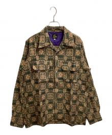 Needles（ニードルズ）の古着「CLASSIC SHIRT / クラシックシャツ / NS206」｜グリーン