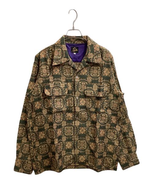 Needles（ニードルズ）Needles (ニードルズ) CLASSIC SHIRT / クラシックシャツ / NS206 グリーン サイズ:Sの古着・服飾アイテム