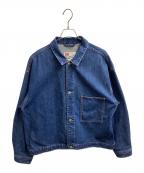 Traditional Weatherwearトラディショナルウェザーウェア）の古着「WORK JACKET 001D / デニムジャケット」｜インディゴ