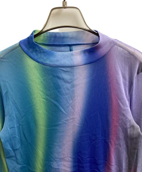 MAISON SPECIAL（メゾンスペシャル）MAISON SPECIAL (メゾンスペシャル) グラデーションシアーカットソー ブルー サイズ:FREEの古着・服飾アイテム