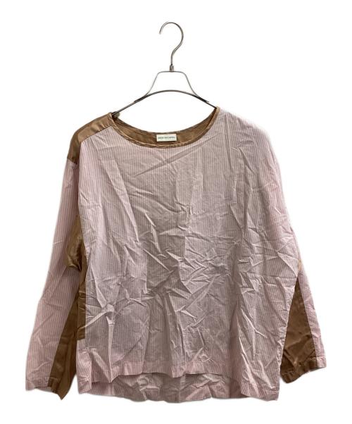 DRIES VAN NOTEN（ドリスヴァンノッテン）DRIES VAN NOTEN (ドリスヴァンノッテン) Caias Shirt　/　010722-1524-313 ピンク サイズ:34の古着・服飾アイテム