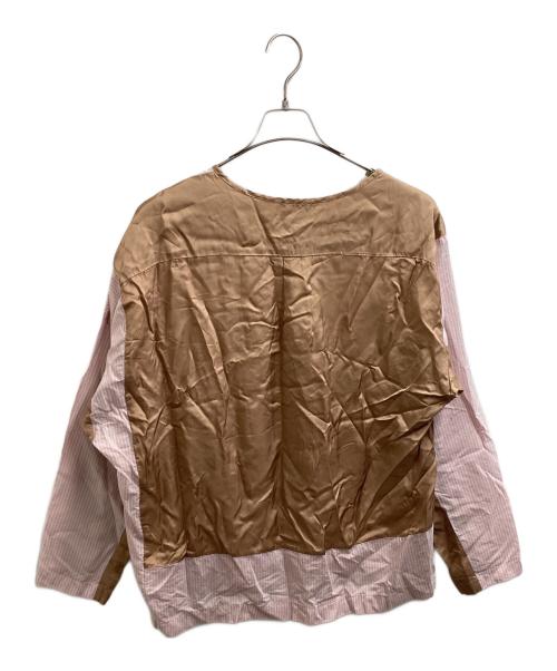DRIES VAN NOTEN（ドリスヴァンノッテン）DRIES VAN NOTEN (ドリスヴァンノッテン) Caias Shirt　/　010722-1524-313 ピンク サイズ:34の古着・服飾アイテム