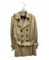 BURBERRY LONDON（バーバリーロンドン）の古着「ダブルショートコート」｜ベージュ