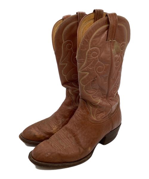 HONDO BOOTS（ホンド ブーツ）HONDO BOOTS (ホンド ブーツ) ウェスタンブーツ ブラウン サイズ:9Eの古着・服飾アイテム