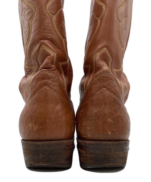 HONDO BOOTS（ホンド ブーツ）HONDO BOOTS (ホンド ブーツ) ウェスタンブーツ ブラウン サイズ:9Eの古着・服飾アイテム
