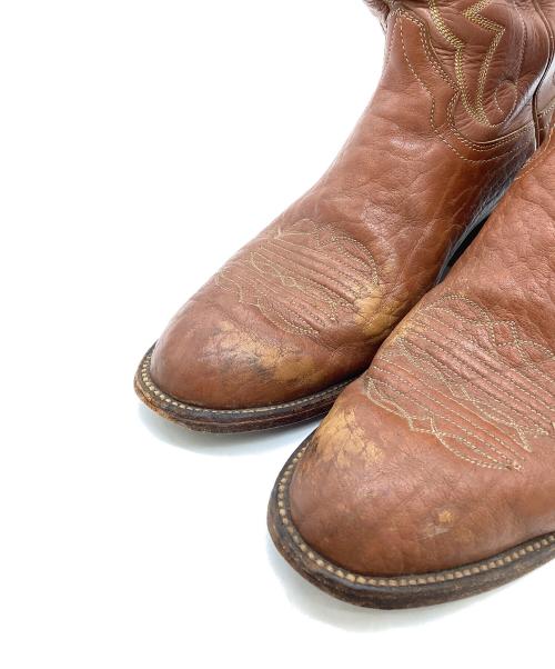 HONDO BOOTS（ホンド ブーツ）HONDO BOOTS (ホンド ブーツ) ウェスタンブーツ ブラウン サイズ:9Eの古着・服飾アイテム
