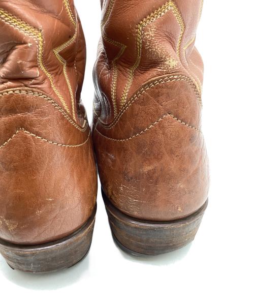 HONDO BOOTS（ホンド ブーツ）HONDO BOOTS (ホンド ブーツ) ウェスタンブーツ ブラウン サイズ:9Eの古着・服飾アイテム