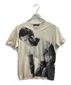 DOLCE & GABBANAドルチェ＆ガッバーナ）の古着「MARLON BRANDO プリントＴ」｜アイボリー
