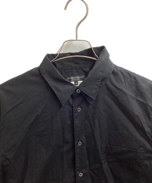COMME des GARCONS HOMME PLUS（コムデギャルソンオムプリュス）COMME des GARCONS HOMME PLUS (コムデギャルソンオムプリュス) レイヤードドッキングロングシャツ / PD-B034 / AD2019 ブラック サイズ:Mの古着・服飾アイテム