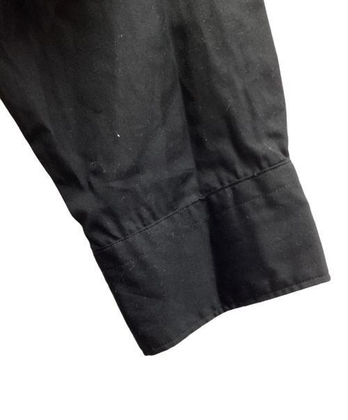 COMME des GARCONS HOMME PLUS（コムデギャルソンオムプリュス）COMME des GARCONS HOMME PLUS (コムデギャルソンオムプリュス) レイヤードドッキングロングシャツ / PD-B034 / AD2019 ブラック サイズ:Mの古着・服飾アイテム