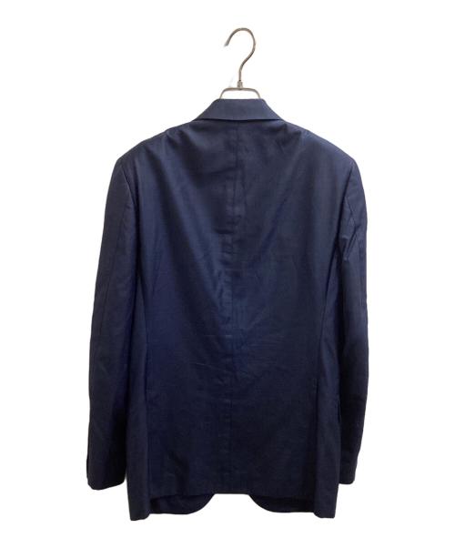 BEAMS F（ビームスエフ）BEAMS F (ビームスエフ) ウールシルクテーラードジャケット / 21-17-0283-264 ネイビー サイズ:93の古着・服飾アイテム