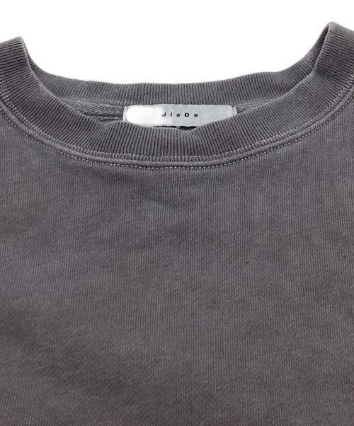 jieda（ジエダ）Jieda (ジエダ) OVERDYE EMBROIDERY SWEAT CREW / Jie-24S-CT13 グレー サイズ:2の古着・服飾アイテム