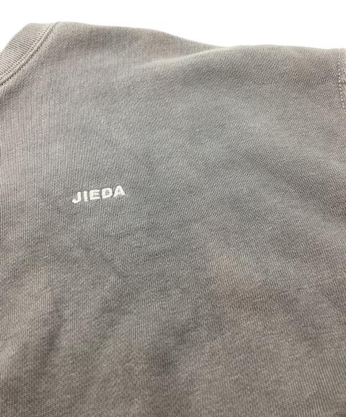 jieda（ジエダ）Jieda (ジエダ) OVERDYE EMBROIDERY SWEAT CREW / Jie-24S-CT13 グレー サイズ:2の古着・服飾アイテム