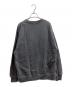 Jieda (ジエダ) OVERDYE EMBROIDERY SWEAT CREW / Jie-24S-CT13 グレー サイズ:2：6000円
