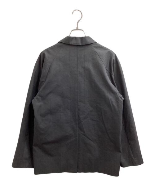 MUZE（ミューズ）MUZE (ミューズ) グレンチェック 2Bテーラードジャケット グレー サイズ:1の古着・服飾アイテム