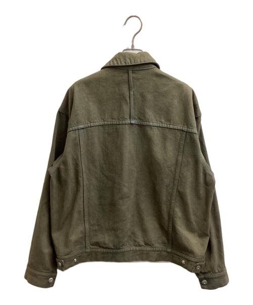 STUDIOUS（ステュディオス）STUDIOUS (ステュディオス) BLEACH OVERDYE DENIM JACKET（ブリーチオーバーダイデニムジャケット）/ 114650092 ブラウン サイズ:1の古着・服飾アイテム