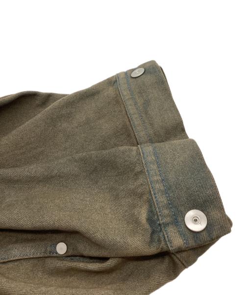 STUDIOUS（ステュディオス）STUDIOUS (ステュディオス) BLEACH OVERDYE DENIM JACKET（ブリーチオーバーダイデニムジャケット）/ 114650092 ブラウン サイズ:1の古着・服飾アイテム
