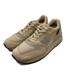 NEW BALANCE（ニューバランス）の古着「M998BLC ローカットスニーカー / USA製」｜ベージュ