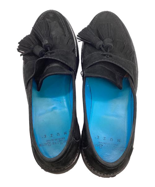 MUSE（ミューズ）MUSE (ミューズ) KIDS LOVE GAITE (キッズラブゲイト) BIG TASSEL LOAFERS ブラック サイズ:8の古着・服飾アイテム