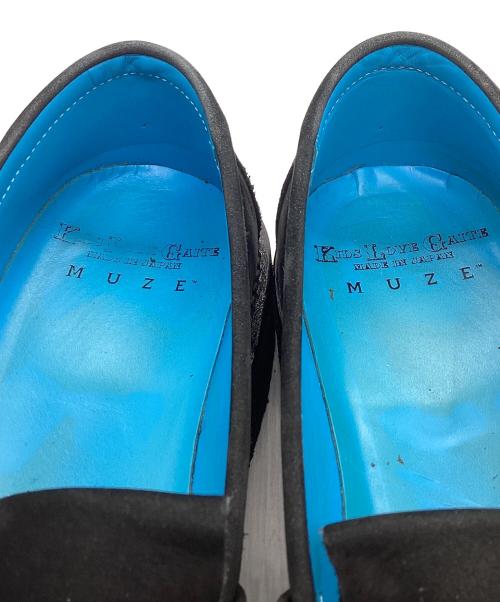 MUSE（ミューズ）MUSE (ミューズ) KIDS LOVE GAITE (キッズラブゲイト) BIG TASSEL LOAFERS ブラック サイズ:8の古着・服飾アイテム
