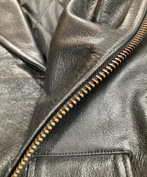 HEAVY FOR BIKERS（ヘビーフォーバイカーズ）HEAVY FOR BIKERS (ヘビーフォーバイカーズ) ライダースジャケット ブラック サイズ:38の古着・服飾アイテム