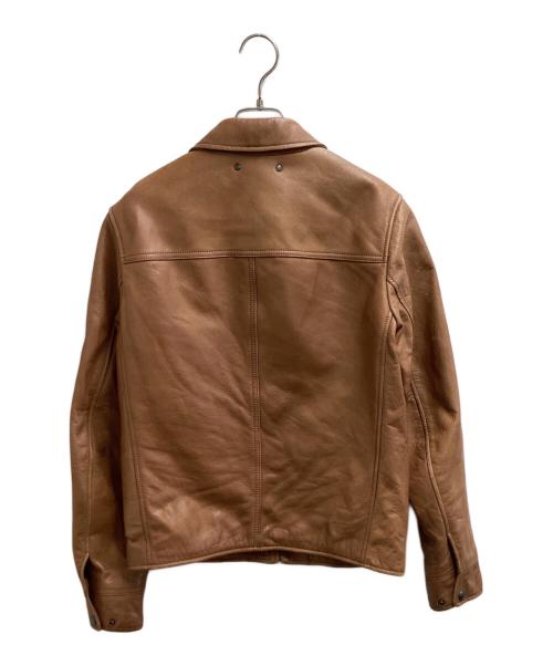 COACH（コーチ）COACH (コーチ) カーフレザージャケット / F85841 ブラウン サイズ:XSの古着・服飾アイテム