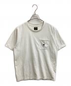 Needlesニードルズ）の古着「S/S Crew Neck Tee - Poly Jersey」｜ホワイト