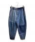 ZARA（ザラ）の古着「Barrel Leg Jeans / バレルレッグジーンズ」｜インディゴ