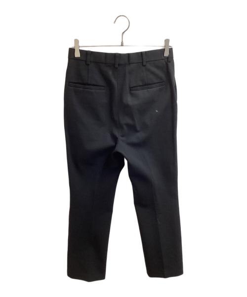 JOHN LAWRENCE SULLIVAN（ジョン ローレンス サリバン）JOHN LAWRENCE SULLIVAN (ジョン ローレンス サリバン) CENTER LINE PANTS / センターラインパンツ / 2A017-0218-20 ブラック サイズ:44の古着・服飾アイテム