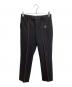 JOHN LAWRENCE SULLIVAN（ジョン ローレンス サリバン）の古着「CENTER LINE PANTS / センターラインパンツ / 2A017-0218-20」｜ブラック