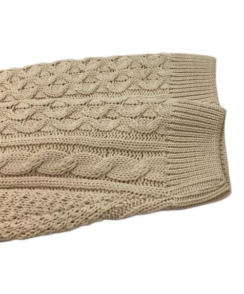 NIKE（ナイキ）NIKE (ナイキ) CABLE KNIT SWEATER / ケーブルニットセーター / DQ5177-206 アイボリー サイズ:Lの古着・服飾アイテム
