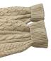 中古・古着 NIKE (ナイキ) CABLE KNIT SWEATER / ケーブルニットセーター / DQ5177-206 アイボリー サイズ:L：7000円