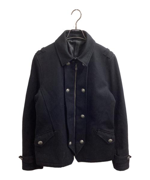 PPFM（ピーピーエフエム）PPFM (ピーピーエフエム) ナポレオンジャケット ネイビー サイズ:XLの古着・服飾アイテム