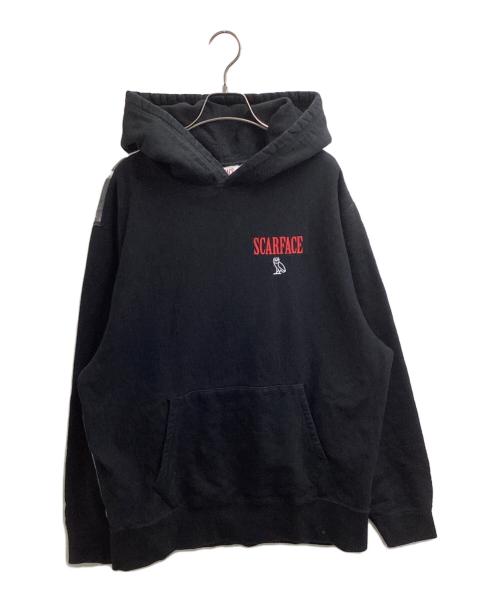 OCTOBERS VERY OWN（オクトーバーズ ベリー オウン）OCTOBERS VERY OWN (オクトーバーズ ベリー オウン) SCARFACE (スカーフェイス) コラボフーディー ブラック サイズ:XLの古着・服飾アイテム