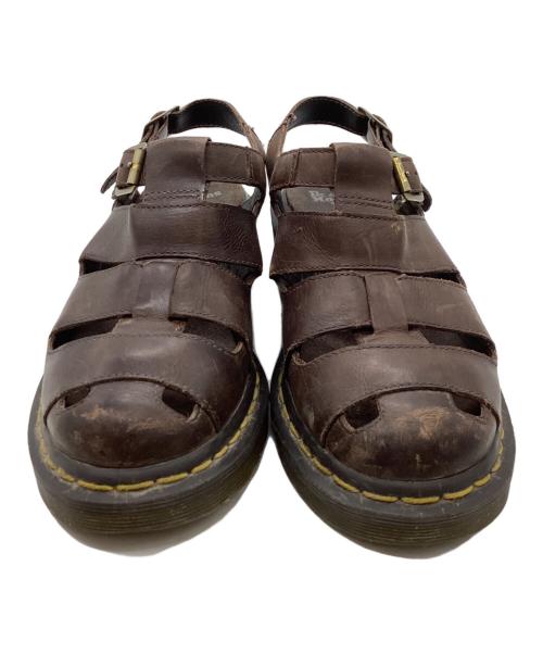 Dr.Martens（ドクターマーチン）Dr.Martens (ドクターマーチン) ヒールグルカサンダル / CONNIE ブラウン サイズ:25cmの古着・服飾アイテム