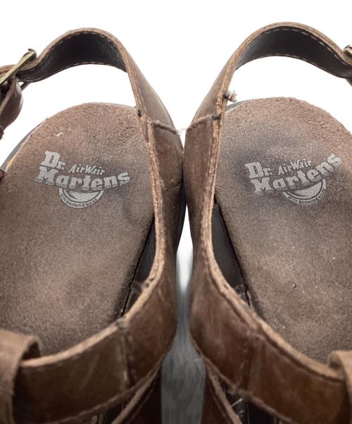 Dr.Martens（ドクターマーチン）Dr.Martens (ドクターマーチン) ヒールグルカサンダル / CONNIE ブラウン サイズ:25cmの古着・服飾アイテム
