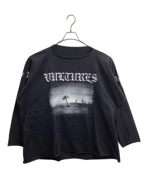 YEEZY（イージー）YEEZY (イージー) VULTURES LONG TEE / USA製 ブラック サイズ:2の古着・服飾アイテム