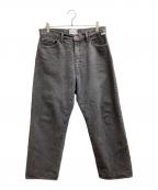 WTAPSダブルタップス）の古着「BLUES STRAIGHT / TROUSERS / COTTON. DENIM　/　261WVDT-PTM04」｜グレー